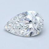 1 Carat Pear - Natural Diamond - 1.34 - G - SI2 - VG - EX - VG - Diamonds By Rothschild