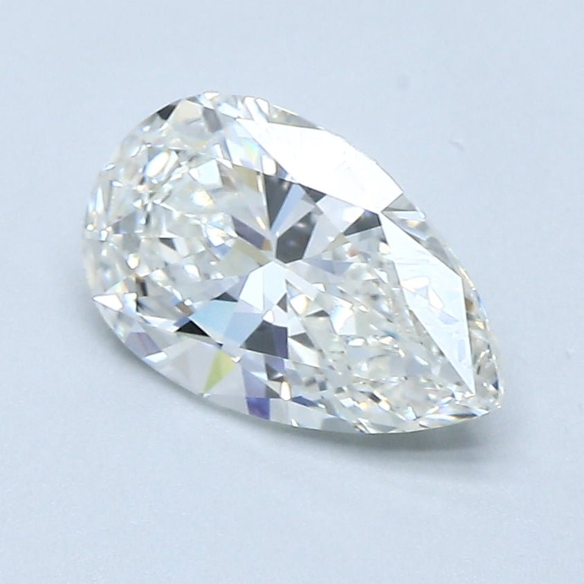1 Carat Pear - Natural Diamond - 1.35 - I - VS1 - EX - VG - G - Diamonds By Rothschild