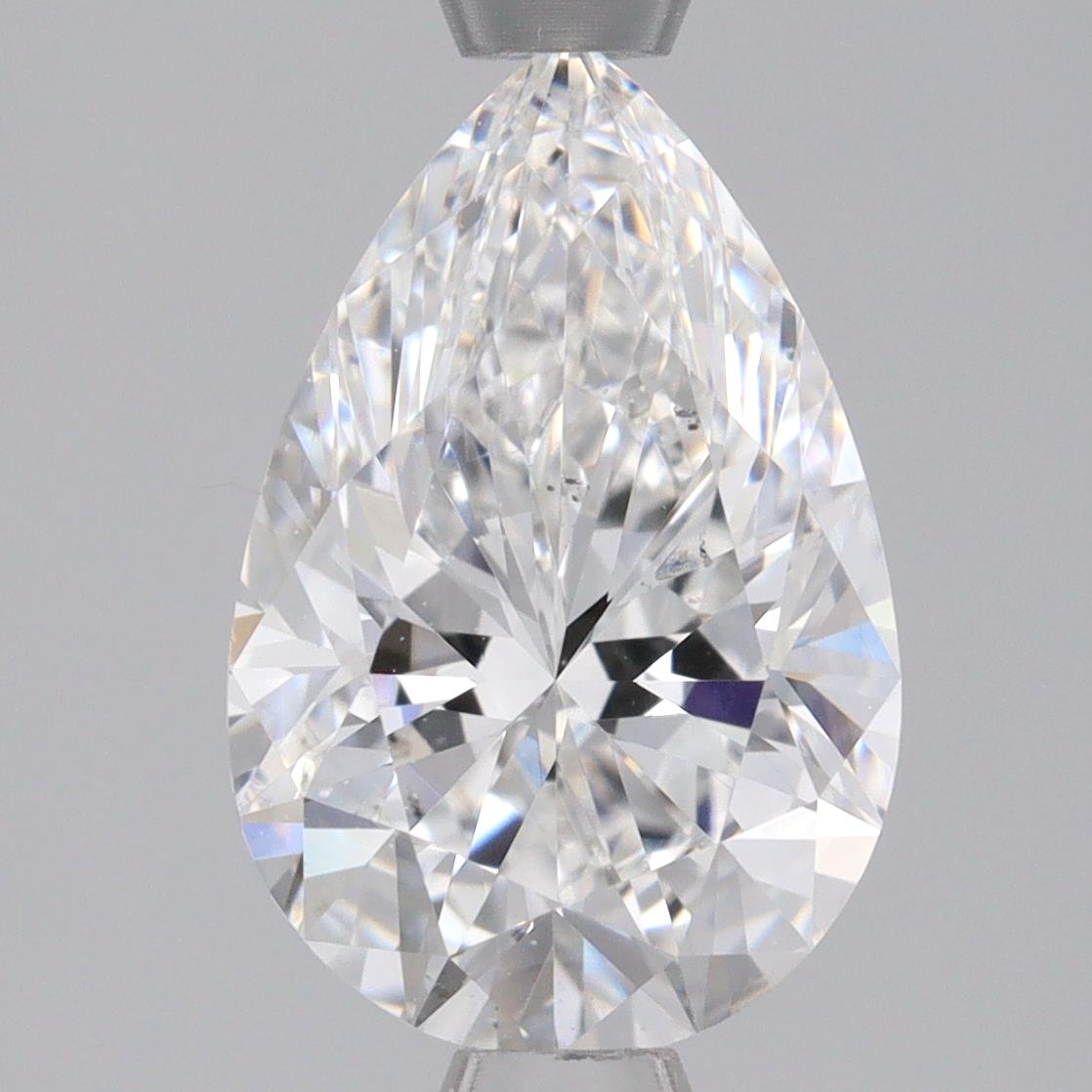 1 Carat Pear Shape Cut Diamond - E VS2 - 1.23ct - 92002 - Diamonds By Rothschild