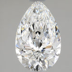 1 Carat Pear Shape Cut Natural Diamond - D VS1 - 1.21ct - EX Symmetry Grade - Diamonds By Rothschild