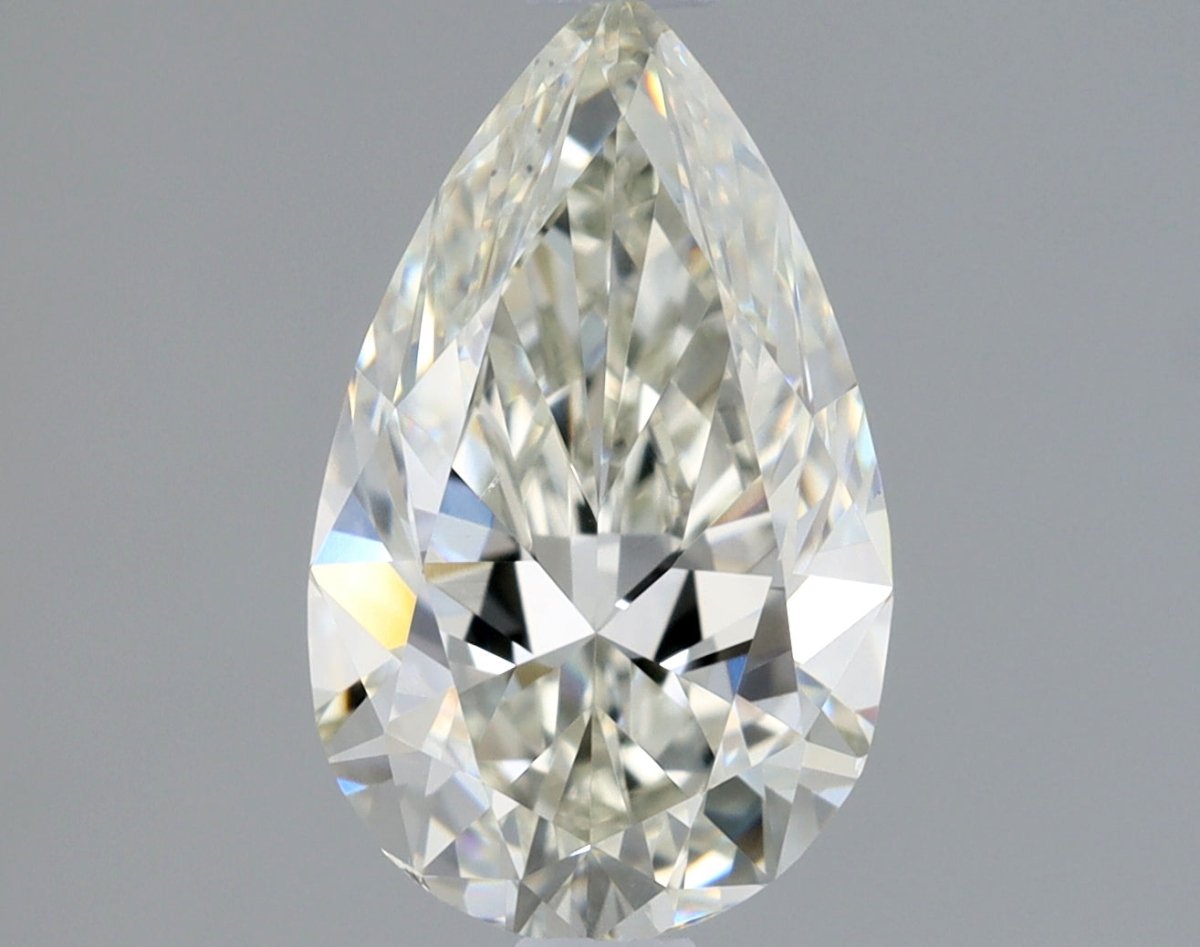 1 Carat Pear Shaped Cut Natural Diamond - J VS1 - 1.01ct - VG Symmetry Grade - Diamonds By Rothschild