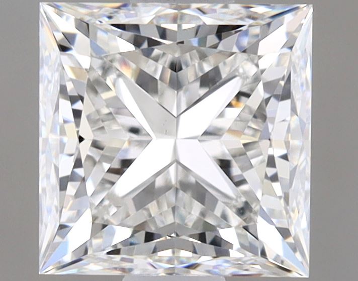 1 Carat PPRINCESS - Natural Diamond - 1.01 - F - VS2 - EX - VG - Diamonds By Rothschild