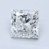 1 Carat PPRINCESS - Natural Diamond - 1.21 - E - SI1 - EX - EX - VG - Diamonds By Rothschild