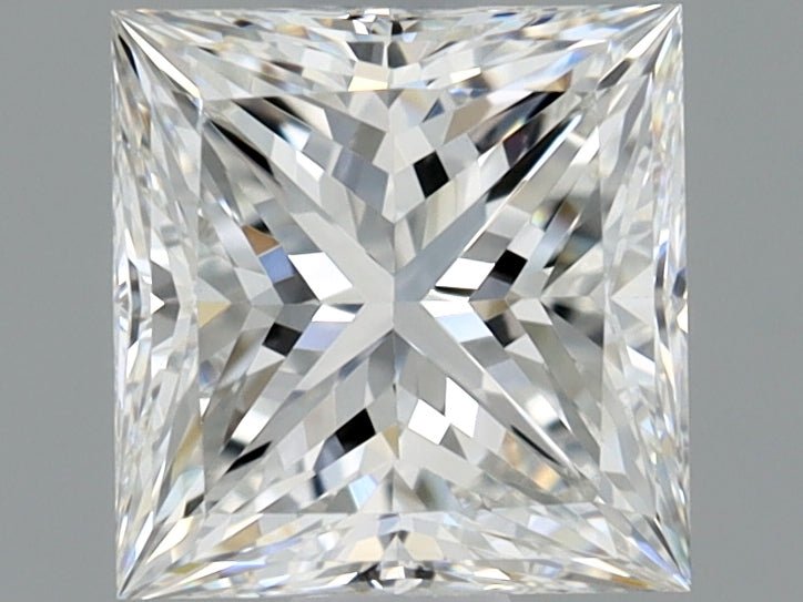 1 Carat Princess Cut Natural Diamond - F VS1 - 1.02ct - VG Cut Grade - Diamonds By Rothschild
