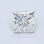 1 Carat PRINCESS - Natural Diamond - 0.8 - F - VS1 - EX - EX - VG - Diamonds By Rothschild