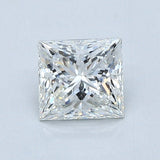 1 Carat PRINCESS - Natural Diamond - 0.8 - H - VVS2 - EX - EX - VG - Diamonds By Rothschild