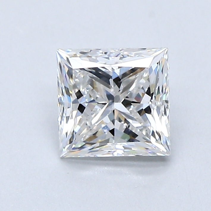 1 Carat PRINCESS - Natural Diamond - 0.9 - F - VVS1 - VG - EX - VG - Diamonds By Rothschild