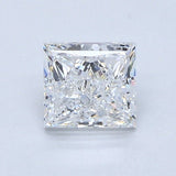 1 Carat Princess - Natural Diamond - 1 - D - SI1 - VG - EX - VG - Diamonds By Rothschild