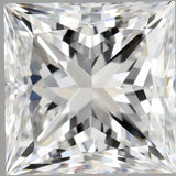1 Carat Princess - Natural Diamond - 1 - E - VVS1 - VG - EX - VG - Diamonds By Rothschild