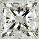 1 Carat Princess - Natural Diamond - 1 - I - VS2 - EX - VG - Diamonds By Rothschild