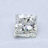 1 Carat Princess - Natural Diamond - 1 - J - SI1 - G - G - f - Diamonds By Rothschild