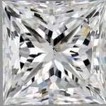 1 Carat Princess - Natural Diamond - 1.01 - E - SI1 - EX - EX - Diamonds By Rothschild