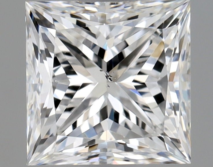 1 Carat Princess - Natural Diamond - 1.01 - E - SI1 - EX - EX - Diamonds By Rothschild