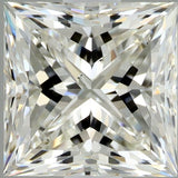 1 Carat Princess - Natural Diamond - 1.01 - I - VS2 - EX - EX - Diamonds By Rothschild