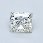 1 Carat PRINCESS - Natural Diamond - 1.01 - I - VS2 - G - f - Diamonds By Rothschild