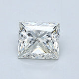 1 Carat PRINCESS - Natural Diamond - 1.01 - I - VS2 - G - f - Diamonds By Rothschild