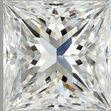 1 Carat Princess - Natural Diamond - 1.02 - E - VS2 - EX - EX - Diamonds By Rothschild