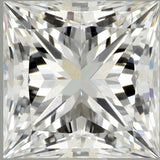 1 Carat Princess - Natural Diamond - 1.02 - F - VS2 - EX - EX - Diamonds By Rothschild