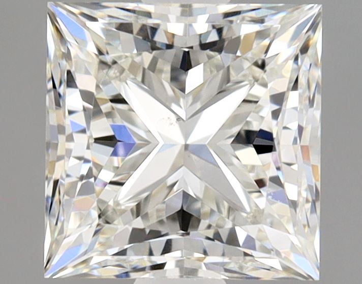 1 Carat PRINCESS - Natural Diamond - 1.02 - I - SI1 - VG - VG - Diamonds By Rothschild