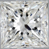 1 Carat Princess - Natural Diamond - 1.04 - H - SI1 - EX - EX - Diamonds By Rothschild