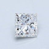 1 Carat PRINCESS - Natural Diamond - 1.06 - E - SI2 - VG - VG - VG - Diamonds By Rothschild