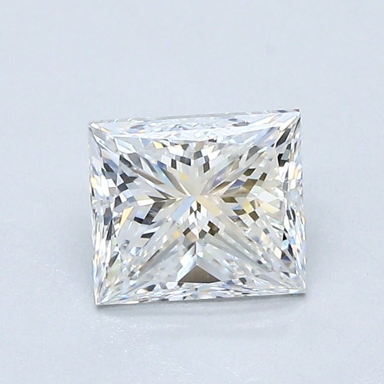1 Carat PRINCESS - Natural Diamond - 1.12 - F - VS1 - G - G - Diamonds By Rothschild