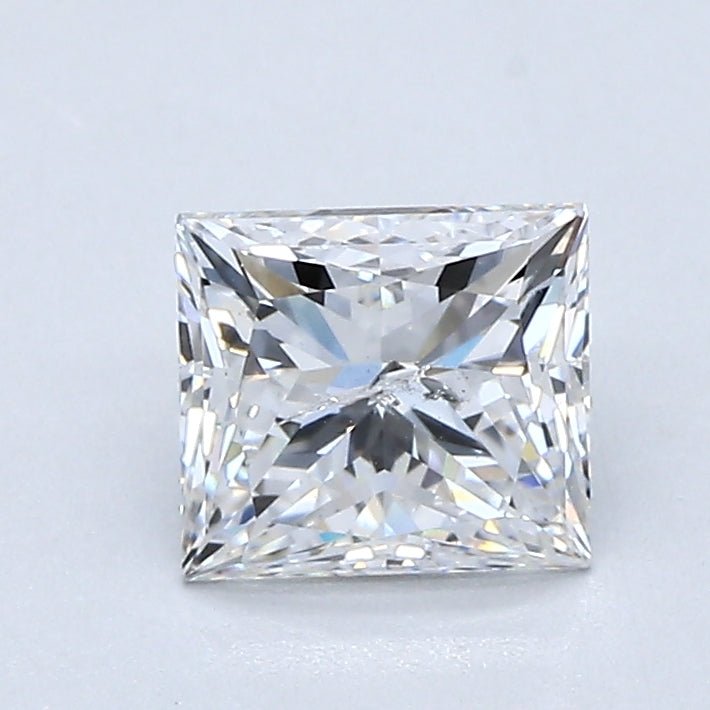 1 Carat PRINCESS - Natural Diamond - 1.13 - F - I1 - VG - EX - VG - Diamonds By Rothschild