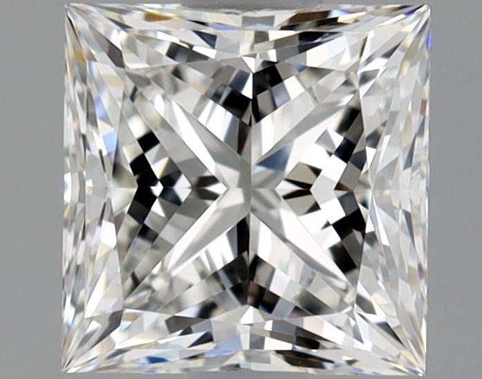 1 Carat PRINCESS - Natural Diamond - 1.13 - H - VVS1 - EX - VG - Diamonds By Rothschild