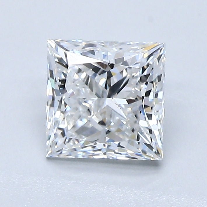 1 Carat Princess - Natural Diamond - 1.21 - E - Slightly Included - VG - EX - VG - Diamonds By Rothschild