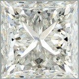 1 Carat Princess - Natural Diamond - 1.22 - I - VS2 - EX - EX - Diamonds By Rothschild