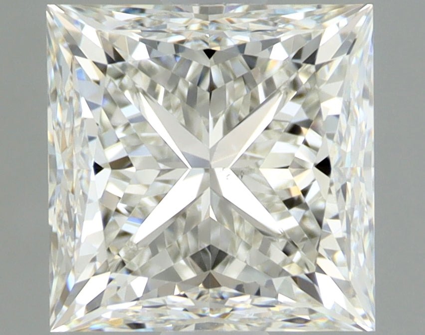 1 Carat Princess - Natural Diamond - 1.22 - I - VS2 - EX - EX - Diamonds By Rothschild