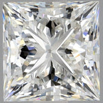 1 Carat Princess - Natural Diamond - 1.23 - I - VS1 - VG - VG - Diamonds By Rothschild