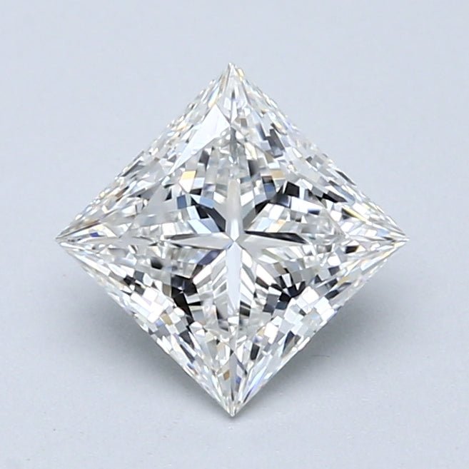 1 Carat Princess - Natural Diamond - 1.3 - G - VS2 - VG - EX - VG - Diamonds By Rothschild