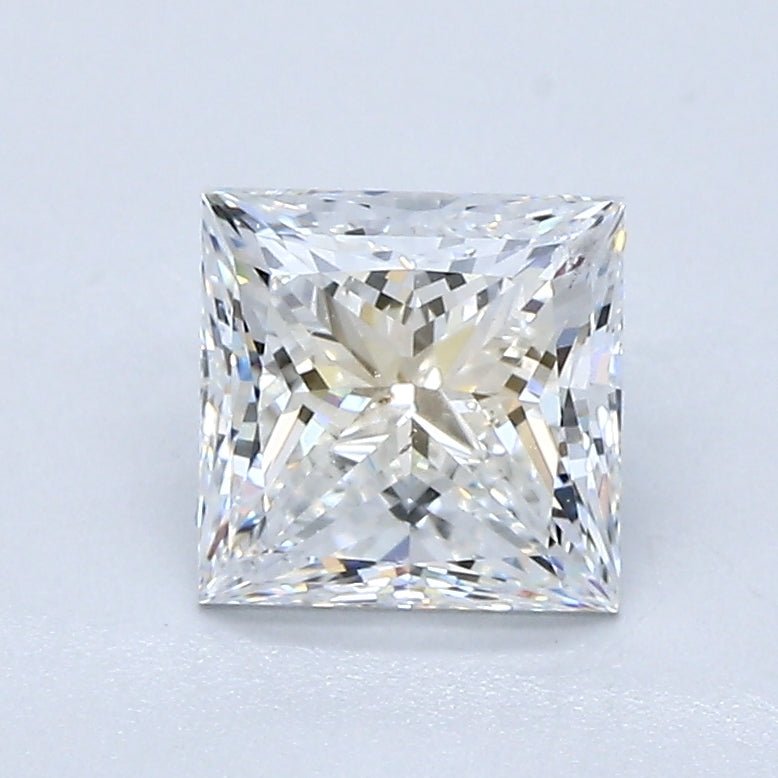1 Carat Princess - Natural Diamond - 1.31 - E - SI2 - VG - EX - VG - Diamonds By Rothschild