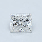 1 Carat PRINCESS - Natural Diamond - 1.33 - F - SI2 - VG - VG - Diamonds By Rothschild
