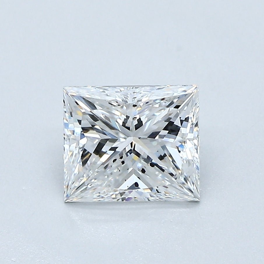 1 Carat Princess - Natural Diamond - 1.33 - F - Slightly Included - VG - VG - VG - Diamonds By Rothschild