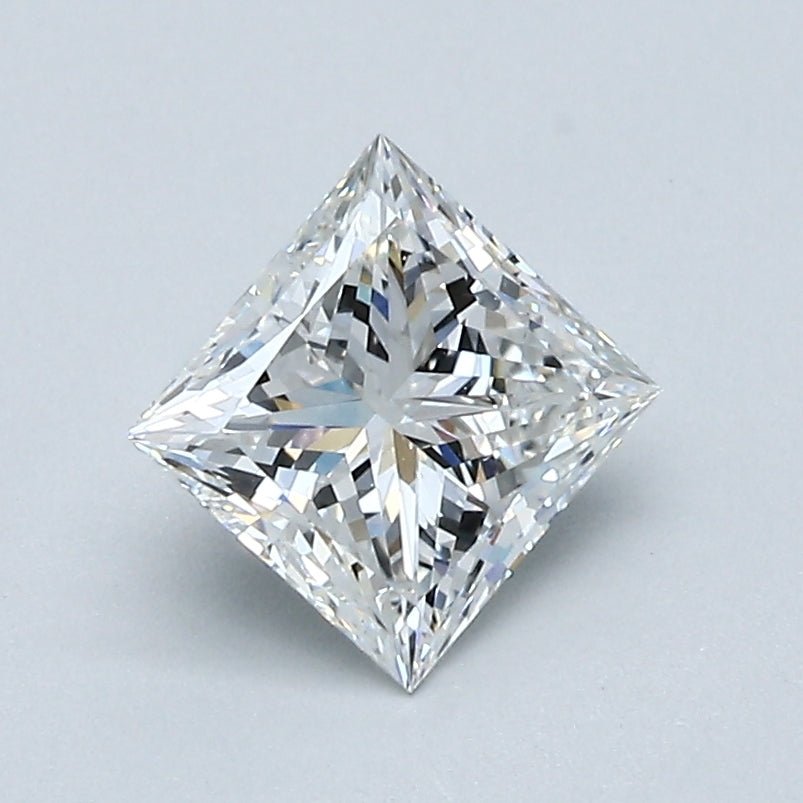1 Carat PRINCESS - Natural Diamond - G - IF - 1.01 - EX - VG - Diamonds By Rothschild