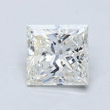 1 Carat PRINCESS - Natural Diamond - H - VS2 - 1.03 - VG - G - G - Diamonds By Rothschild