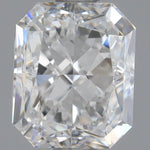 1 Carat Radiant Cut Natural Diamond - D VVS2 - 1.01ct - EX Cut Grade - Diamonds By Rothschild