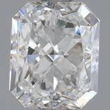 1 Carat Radiant Cut Natural Diamond - D VVS2 - 1.01ct - EX Cut Grade - Diamonds By Rothschild