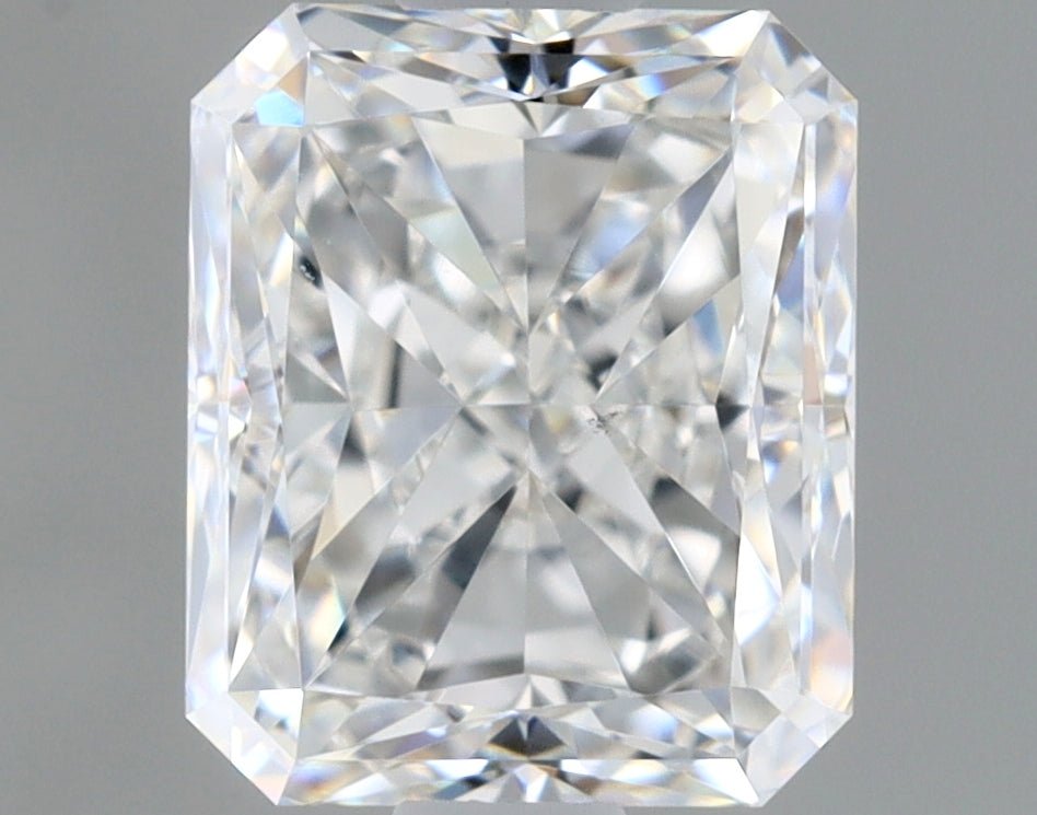 1 Carat Radiant Cut Natural Diamond - E VS1 - 1.02ct - EX Symmetry Grade - Diamonds By Rothschild
