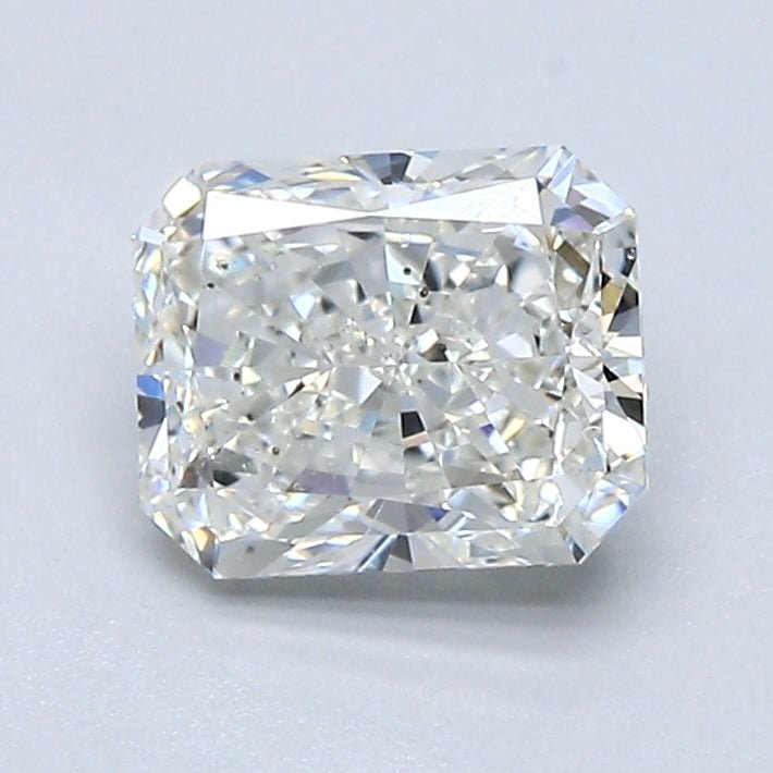 1 Carat Radiant Cut Natural Diamond - I SI1 - 1.2ct - VG Cut Grade - Diamonds By Rothschild