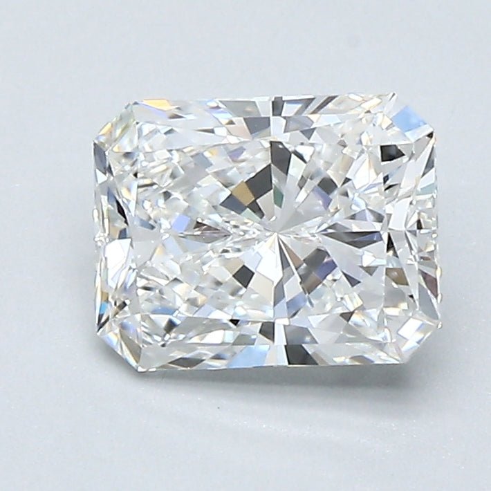 1 Carat Radiant Diamond - Natural Diamond - 1.2 - F - VVS2 - VG - EX - EX - Diamonds By Rothschild