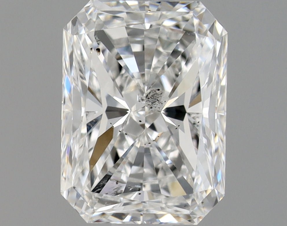 1 Carat Radiant - Natural Diamond - 1 - E - SI2 - VG - VG - Diamonds By Rothschild