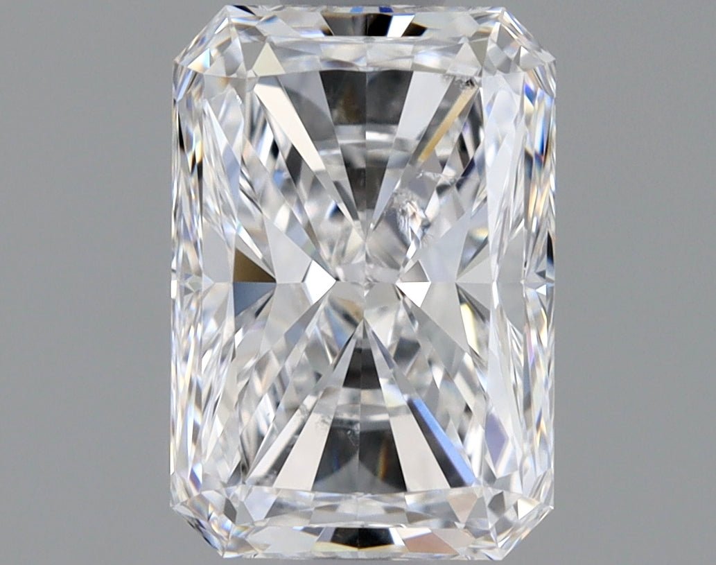 1 Carat Radiant - Natural Diamond - 1.01 - D - SI2 - EX - EX - Diamonds By Rothschild