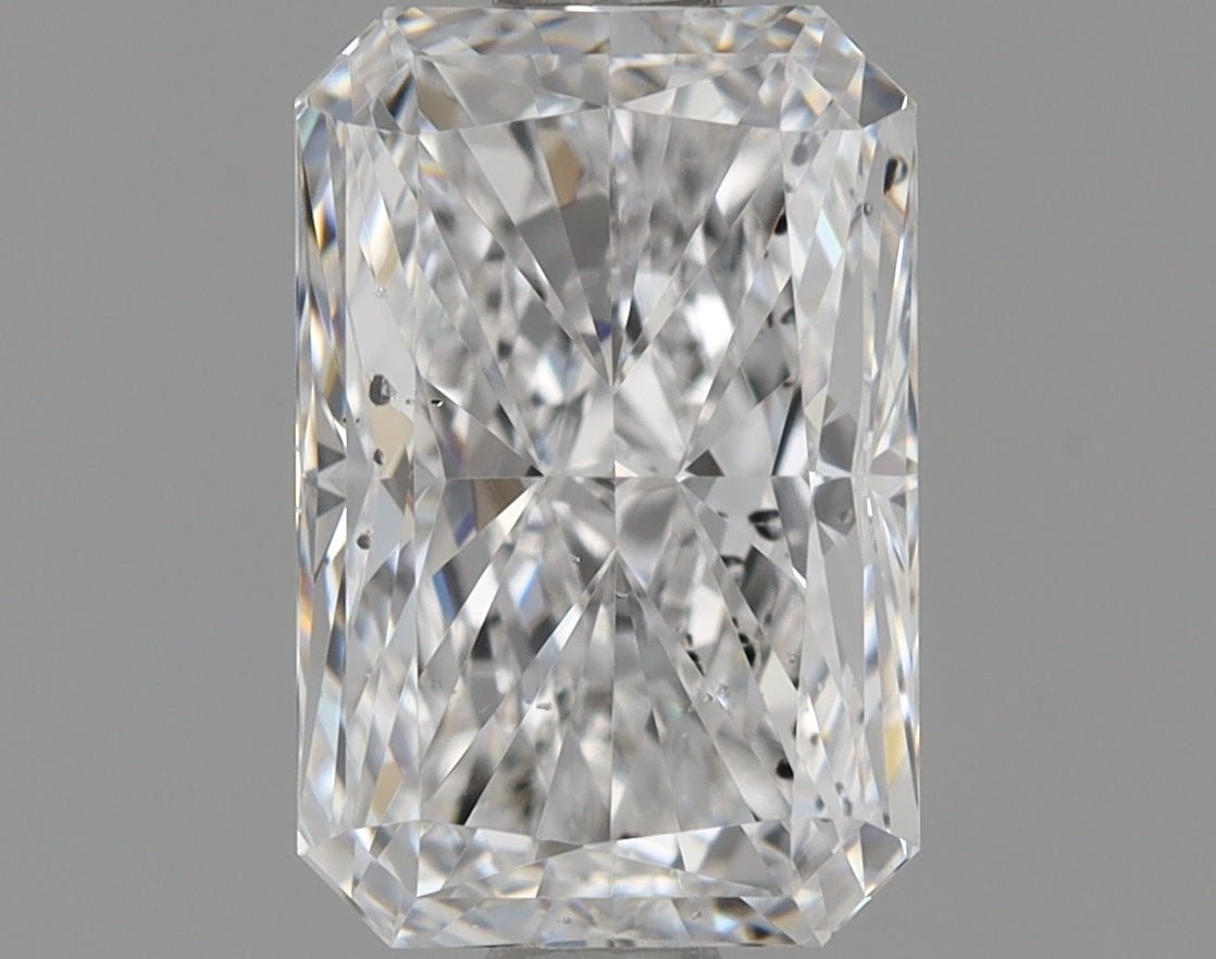 1 Carat RADIANT - Natural Diamond - 1.01 - D - SI2 - EX - VG - Diamonds By Rothschild