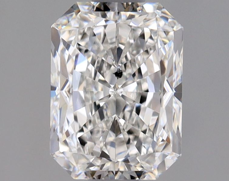 1 Carat Radiant - Natural Diamond - 1.01 - F - SI2 - EX - EX - Diamonds By Rothschild