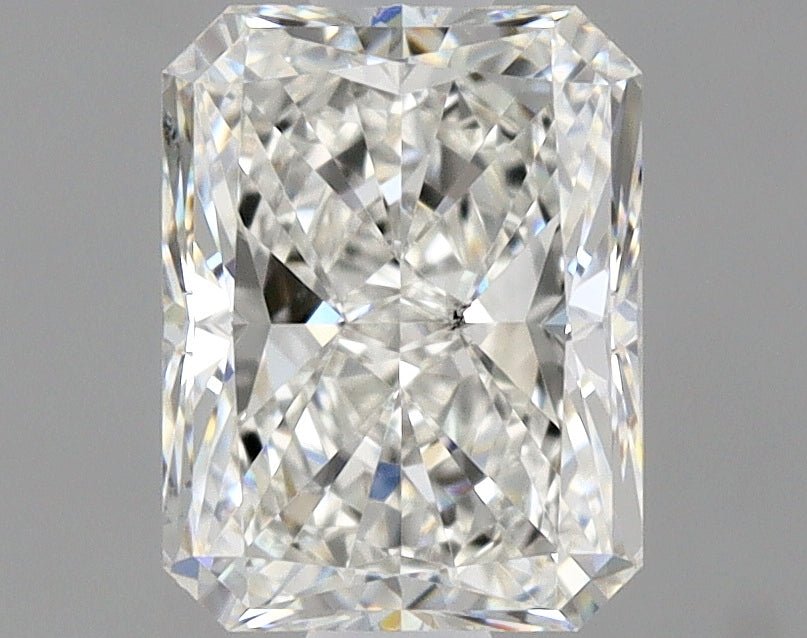 1 Carat Radiant - Natural Diamond - 1.01 - G - SI1 - EX - VG - Diamonds By Rothschild