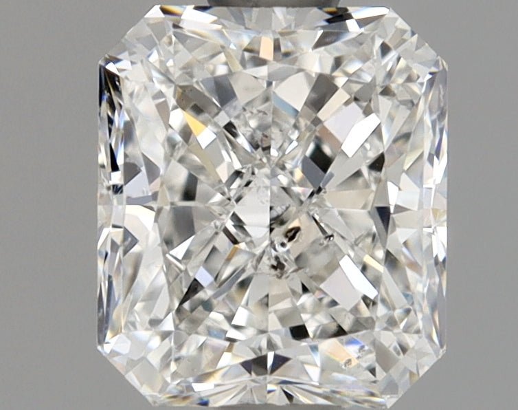 1 Carat RADIANT - Natural Diamond - 1.02 - G - SI2 - EX - EX - Diamonds By Rothschild
