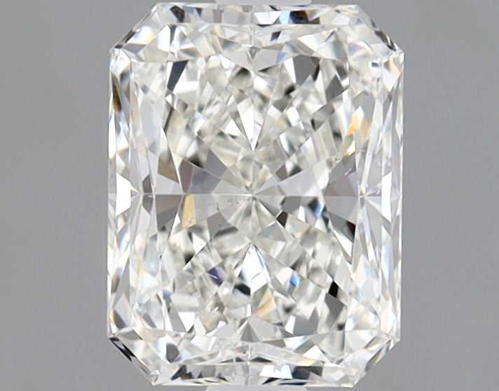 1 Carat RADIANT - Natural Diamond - 1.02 - H - SI1 - EX - EX - Diamonds By Rothschild